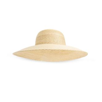 Jacquemus Hats, female, Beige, Size: 60 CM Sole Hat
