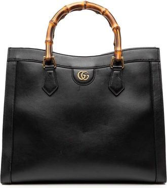 Gucci Pre-owned Gucci Medium Bamboo Calfskin Diana Tote Ladies 655658 520981