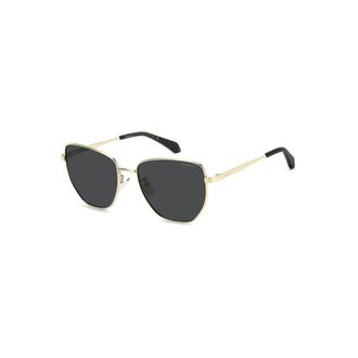 Polaroid Square Geometrical Sunglasses - female - Polaroid - Sunglasses - Gray - 56 MM - Accessories