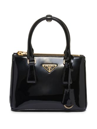 Prada Galleria Mini In Patent Leather Bags
