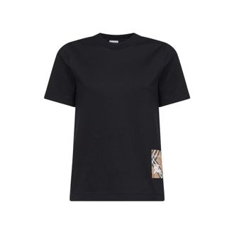 Burberry Check Label T-Shirt