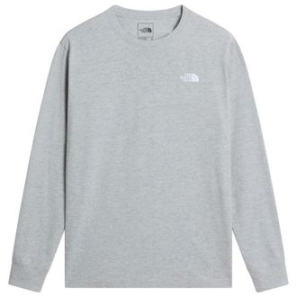 The North Face Evolution Simple Dome Regular Long Sleeve Longsleeve f&uuml;r Herren | grau