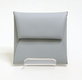 Herm&egrave;s Evercalf Leather Coin Purse/Coin Case (Pre-Owned)