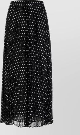 Michael Kors printed pleated skirt