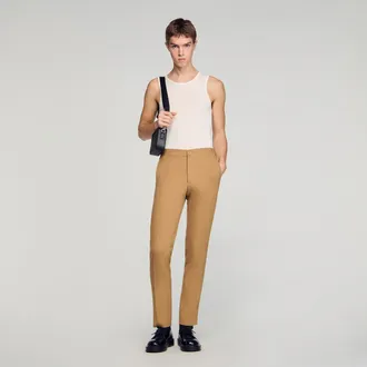 Sandro Jersey trousers