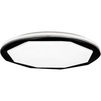 Milagro L&aacute;mpara De Techo Led Optima Black 52w &Oslash;480 Mm
