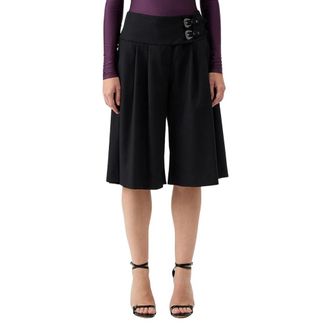 Versace Jeans Couture Korte Broeken, Dames, Zwart, S, Broeken