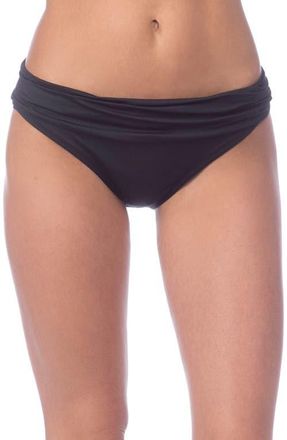 La Blanca Island Goddess Hipster Bikini Bottoms in Black at Nordstrom, Size 10