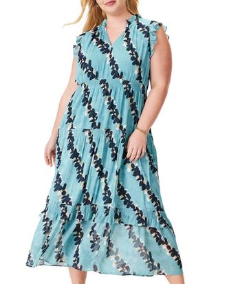 Nic+Zoe Nic+Zoe Plus Rolling Reef Dress