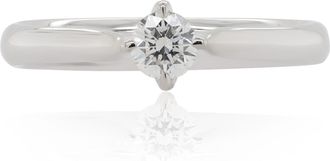 Diana M. Jewels 18kt white gold diamond ring containing 0.28 cts tw (GH VS SI)