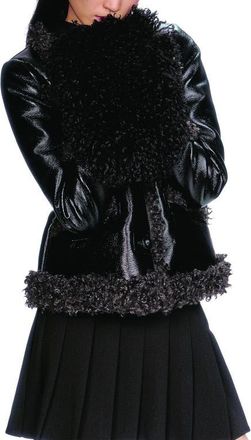 Anna Sui Faux Fur Muff in Black at Nordstrom