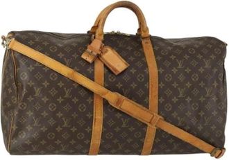 Louis Vuitton Pre-owned Weekend Bags, female, Brown, Size: ONE SIZE Pre-owned Weekend Bag