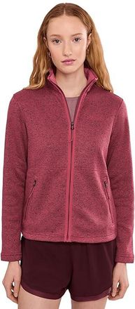 Marmot Drop Line Jacket Womens Jacket Dried Rose Heather : SM, Polyester/Fleece