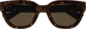 Gucci Sunglasses Gg1578 S 002 Brown/Brown Women