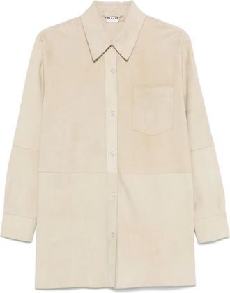 P.A.R.O.S.H. Camicia Monet25 - Toni neutri