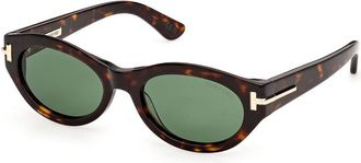 Tom Ford TI0033 52N Womens Sunglasses Tortoiseshell Size 53