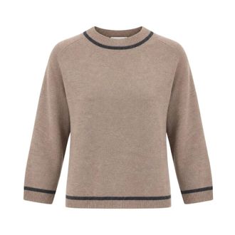 Marella Emmegrege Sweater - Knitwear - Mujer - Beige - XL