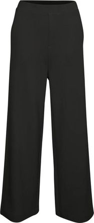 Inwear High Waist Wide Leg Broek - Dames - Wijde Broeken - Zwart - S - Broeken