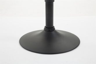 Clp Clp - Set De 2 Taburetes Braga En Tela Gris Oscuro Negro
