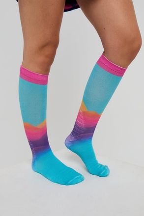 OOSC Mambo Sunset Ski / Snowboard Sock in Multi-Colour at Nordstrom, Size Medium