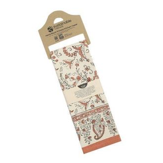 Sustainable Threads Ivy River - Hand Block Printed Kitchen Towel in Earth at Nordstrom