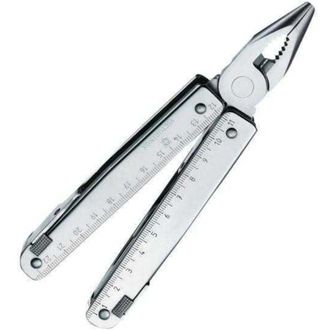 Victorinox by Swiss Army SwissTool x Plus 39 funzioni con custodia in pelle argento V-3 03 V3 03 03 03 38 l l Victo - Victorinox