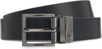 HUGO BOSS Reversible belt in Italian leather