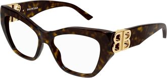 Balenciaga Stijlvolle brilmonturen in Havana kleur - unisex - Brillen - Bruin - 53 MM - Accessoires
