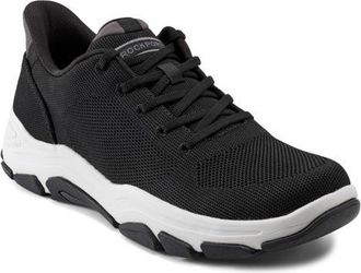 Rockport Rafferty Step Activated Sneaker in Black at Nordstrom, Size 10.5
