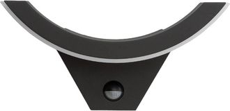 Lucande Lucande - L&aacute;mpara De Pared Exterior half En Negro Aluminio