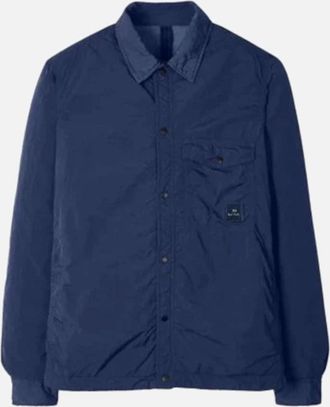 Paul Smith Mens PS Paul Smith Overshirt Jacket 48 Inky - Navy - Size: 38/Regular
