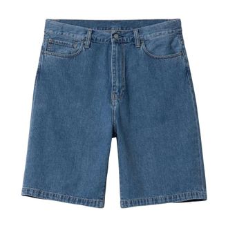 Carhartt Work in Progress Heren, Korte broeken, Blauw, Maat: W36 Katoen
