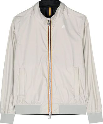 K-Way Arsenen Plus.2 bomberjack met print - Beige