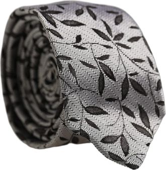 Dolce & Gabbana Accessoires, Heren, Grijs, ONE Size, Verstelbare Strikdas