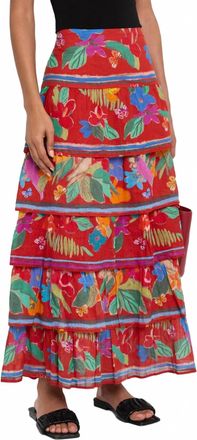 Marie Oliver Christie Skirt In Macaw