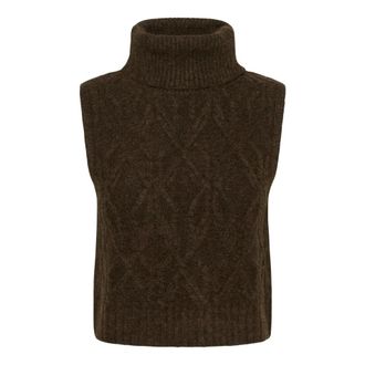 Cream Mujer, Jerseys, Marr&oacute;n, Talla: Xs/S