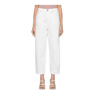 Dondup Loose-fit Jeans, female, White, Size: W28 Bessie Loose-fit Jeans