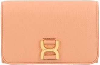 Chlo&eacute; Stijlvolle Compacte Portemonnee - Dames - Portefeuilles - Bruin - ONE Size - Accessoires