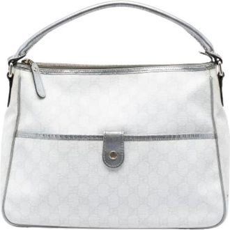 Gucci Borsa a spalla Pre-owned in tela - - Pre-owned - Donna - Bianco - ONE SIZE