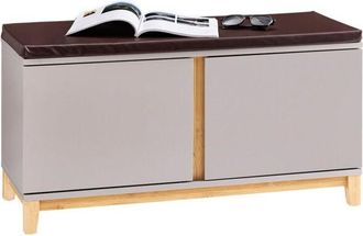 SoBuy Hallway Storage Bench Shoe Bench Cabinet, FSR117-KA - Sobuy