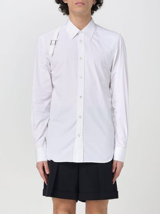 Alexander McQueen Camicia classica McQueen in cotone