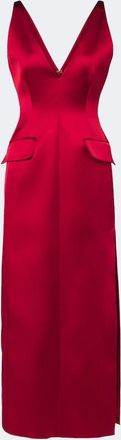 Sportmax Satin midi dress