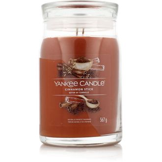 Yankee Candle Company Vela Perfumada Signature, Vela Grande En Tarro Con Aroma A Canela Y Doble Mecha, Mezcla De Cera De Soya De Larga Duraci&oacute;n, Regalo Para Mujeres