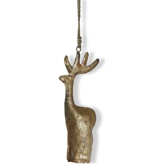 Tag Large Antique Gold Reindeer Bell Tree Ornament Holiday Decor at Nordstrom