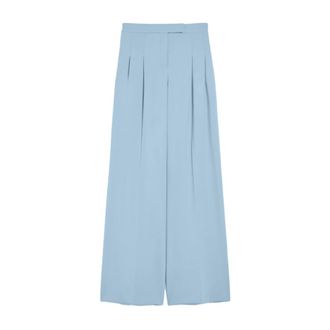 Pennyblack Dames, Broeken, Blauw, Maat: L Poliester