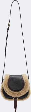Chlo&eacute; Chlo&eacute; Borsa a tracolla Marcie Small con shearling