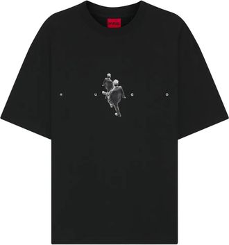 HUGO BOSS T-shirt con grafica - Nero