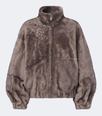 Nour Hammour Chaqueta Cortina de borrego