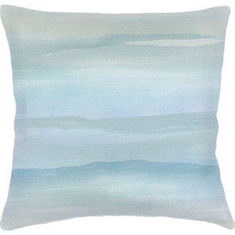 Anaya with Love Cool Sunset Linen Euro Pillow 26x26 with Down Insert at Nordstrom