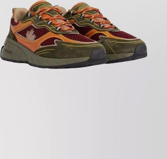 Dsquared2 leather low-top sneakers